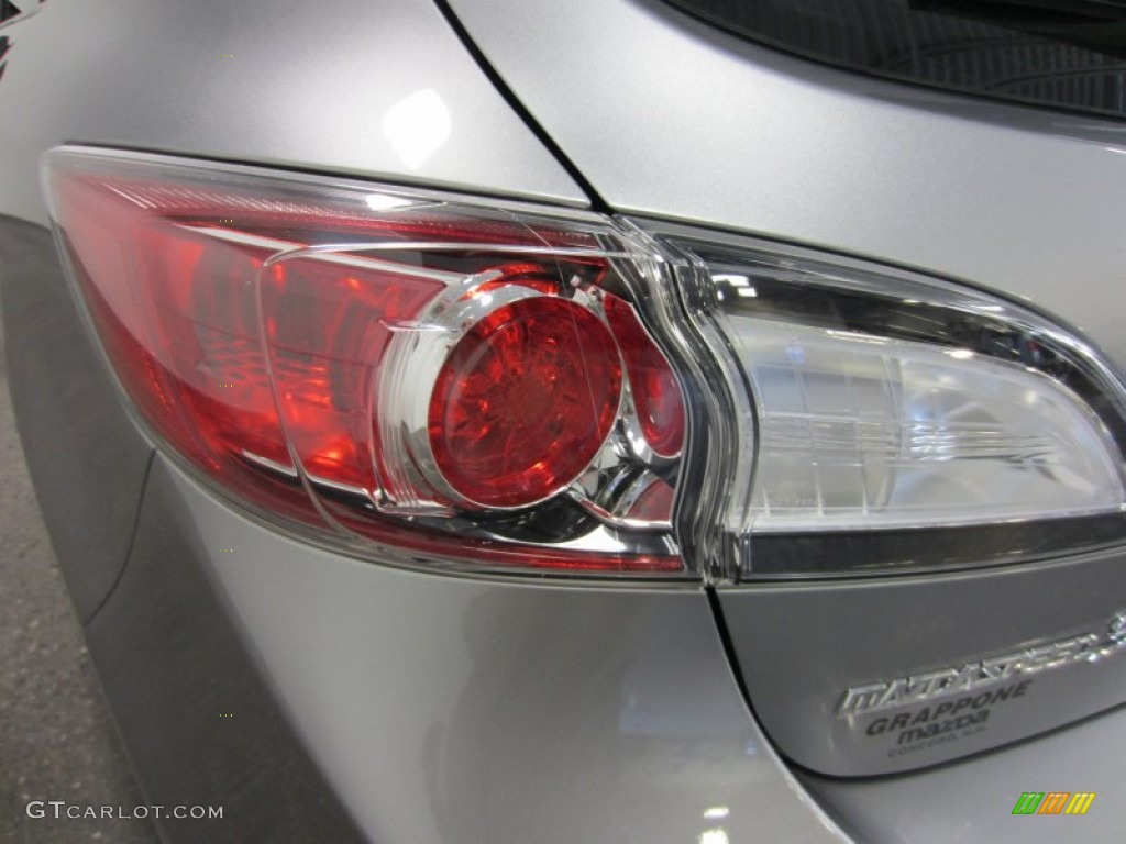 2011 MAZDA3 MAZDASPEED3 - Liquid Silver Metallic / Black photo #15