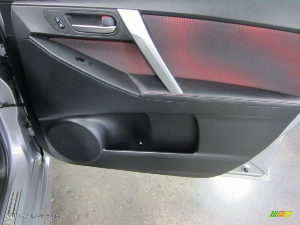 2011 Mazda MAZDA3 MAZDASPEED3 Black Door Panel Photo #54383758