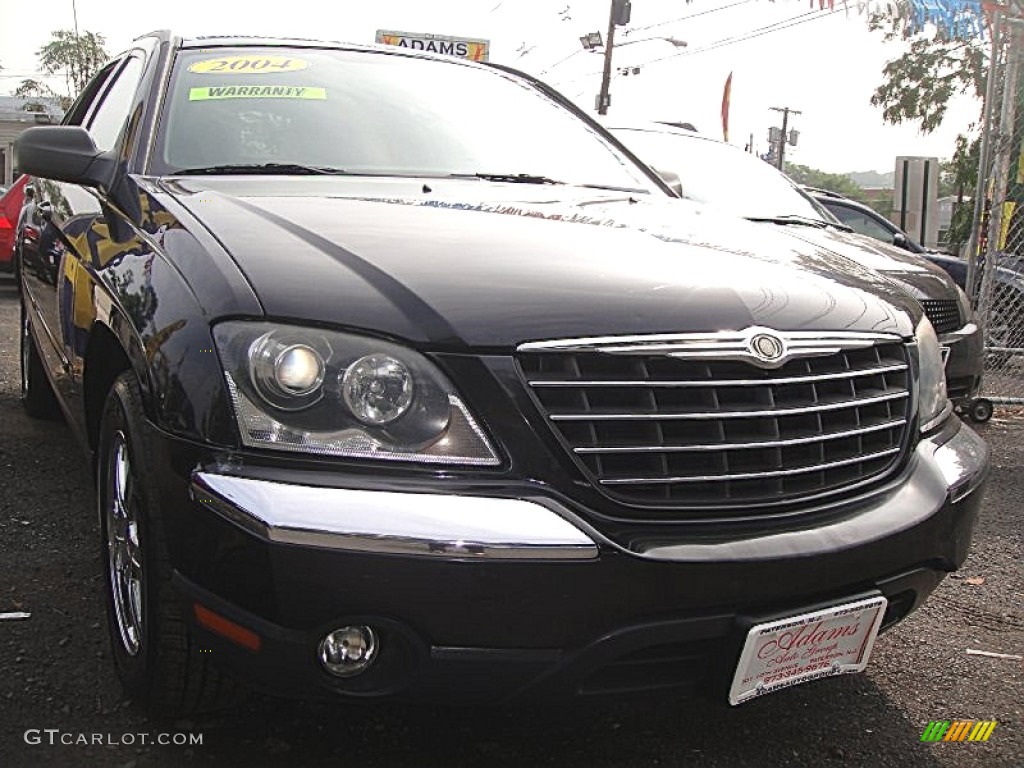 2004 Pacifica AWD - Brilliant Black Crystal Pearl / Dark Slate Gray photo #3