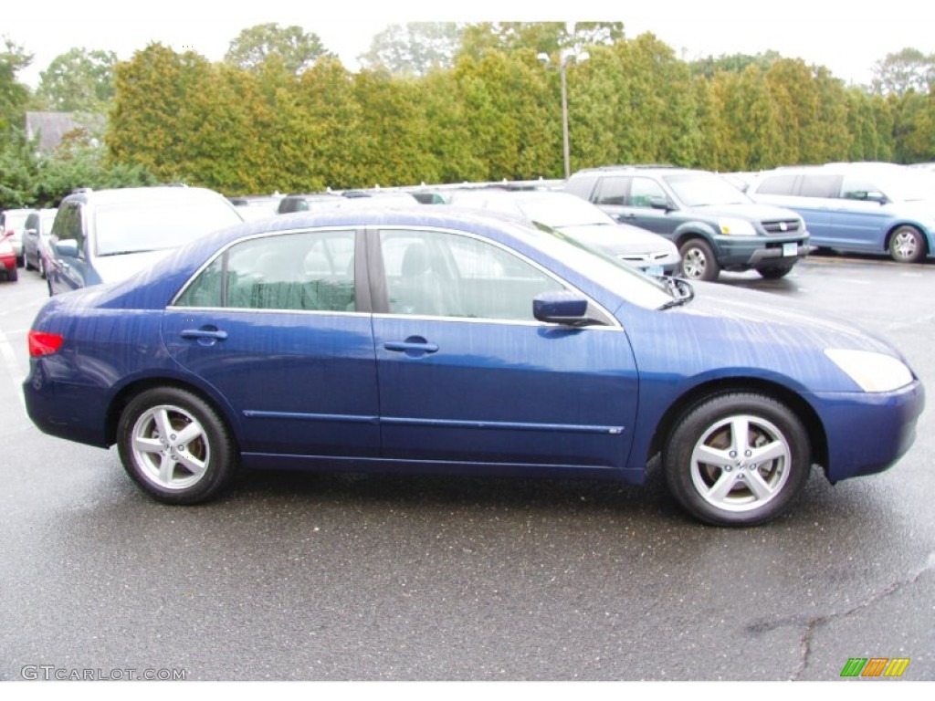2005 Accord EX Sedan - Sapphire Blue Pearl / Gray photo #4