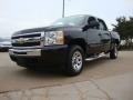 2009 Black Chevrolet Silverado 1500 LT Crew Cab 4x4  photo #7