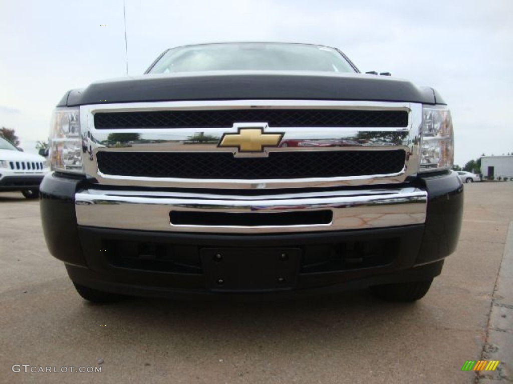 2009 Silverado 1500 LT Crew Cab 4x4 - Black / Ebony photo #8