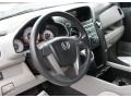 Gray 2009 Honda Pilot LX 4WD Steering Wheel