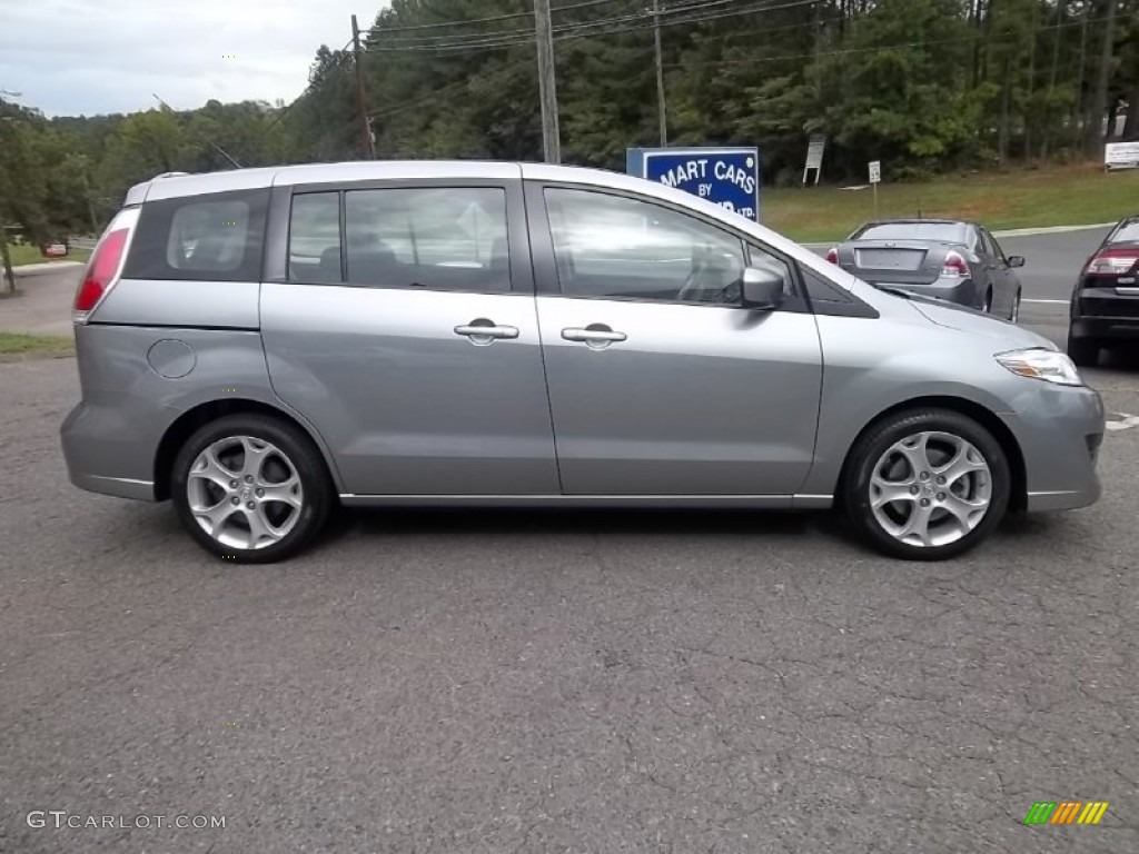 Liquid Silver Metallic 2010 Mazda MAZDA5 Sport Exterior Photo #54387088