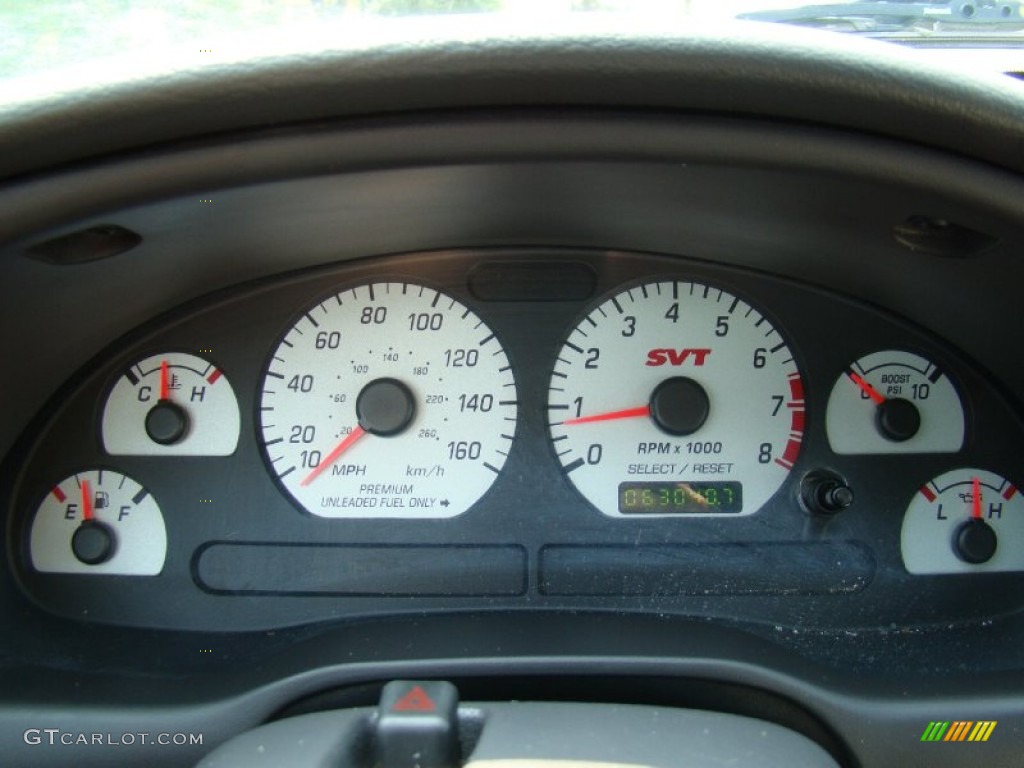 2004 Ford Mustang Cobra Convertible Gauges Photo #54387187