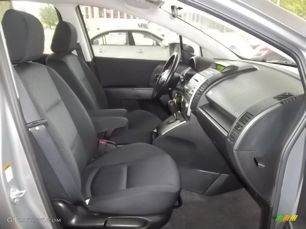 Black Interior 2010 Mazda MAZDA5 Sport Photo #54387261