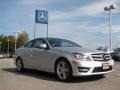 2012 Iridium Silver Metallic Mercedes-Benz C 250 Coupe  photo #3