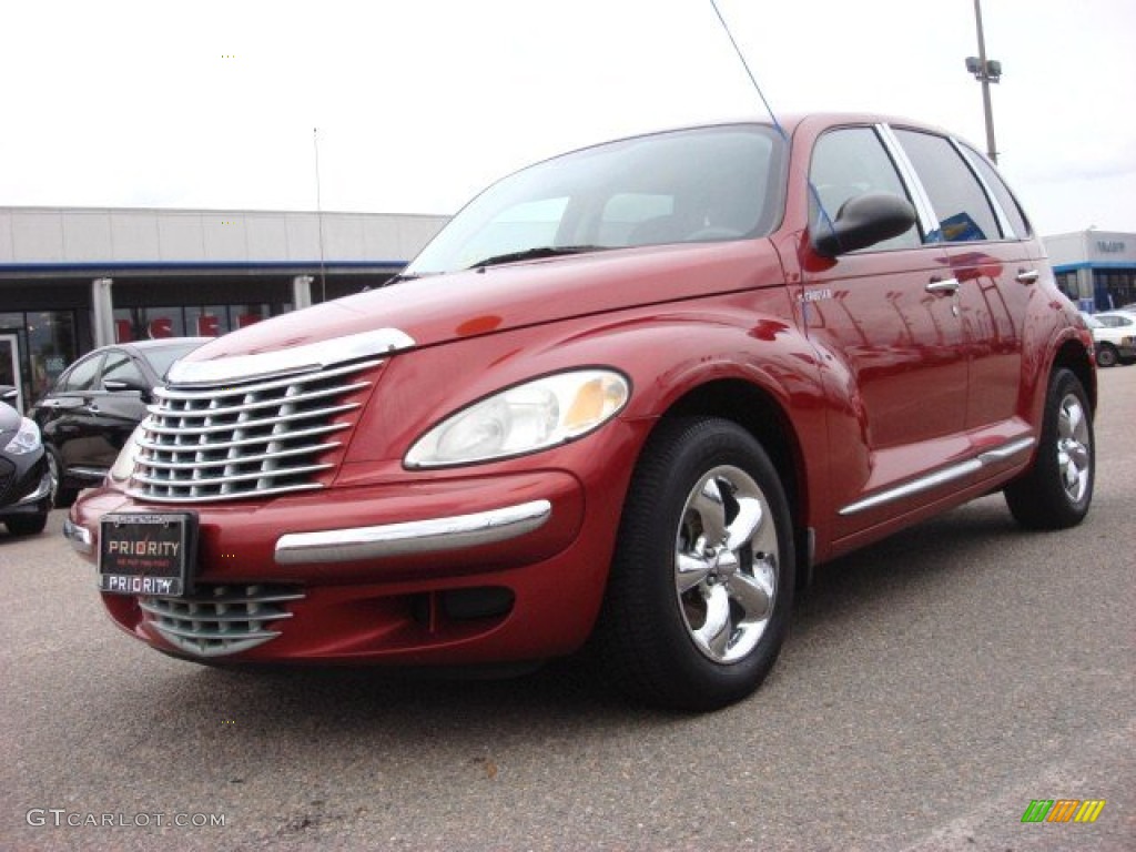 2005 PT Cruiser Touring - Inferno Red Crystal Pearl / Dark Slate Gray photo #1