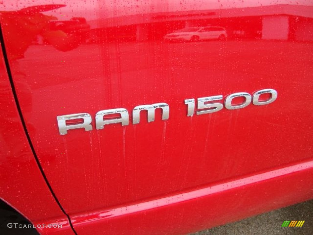 2005 Ram 1500 SLT Quad Cab - Flame Red / Taupe photo #33