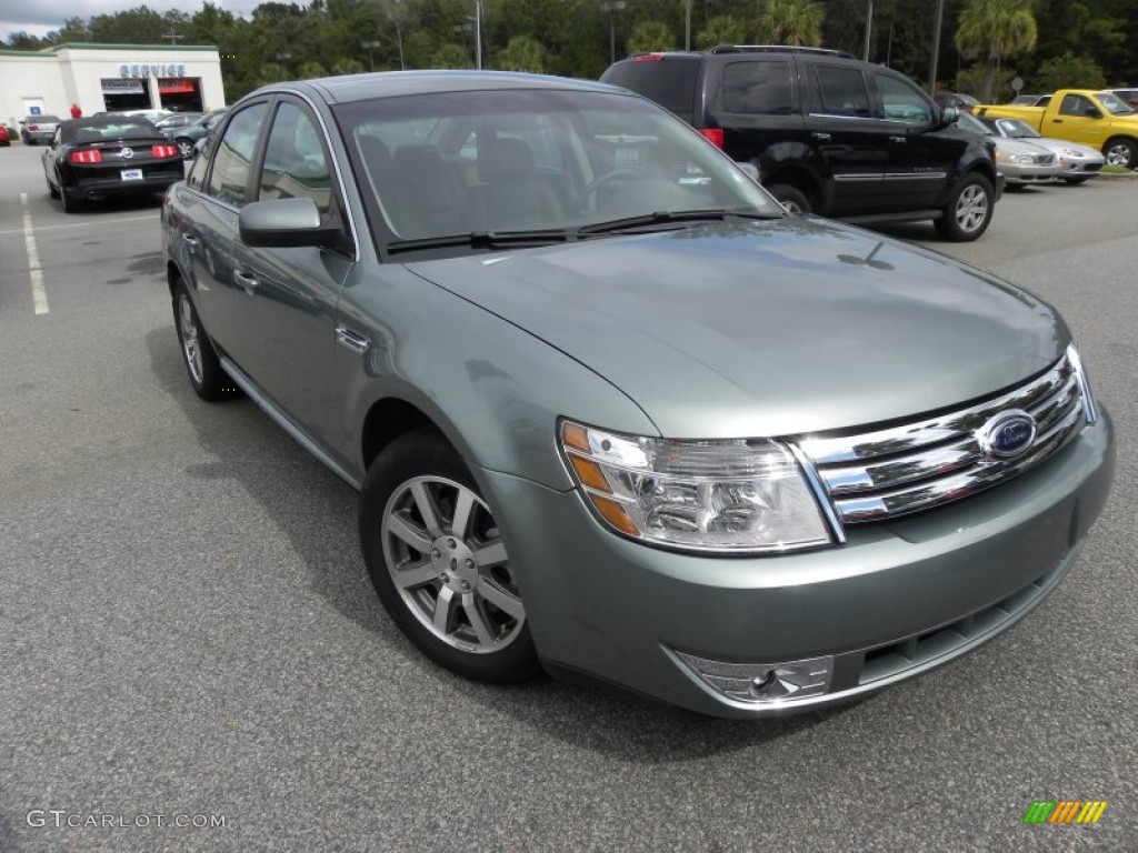 2008 Taurus SEL - Titanium Green Metallic / Medium Light Stone photo #1