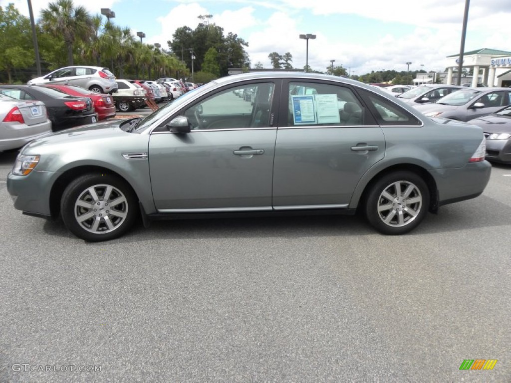 2008 Taurus SEL - Titanium Green Metallic / Medium Light Stone photo #2