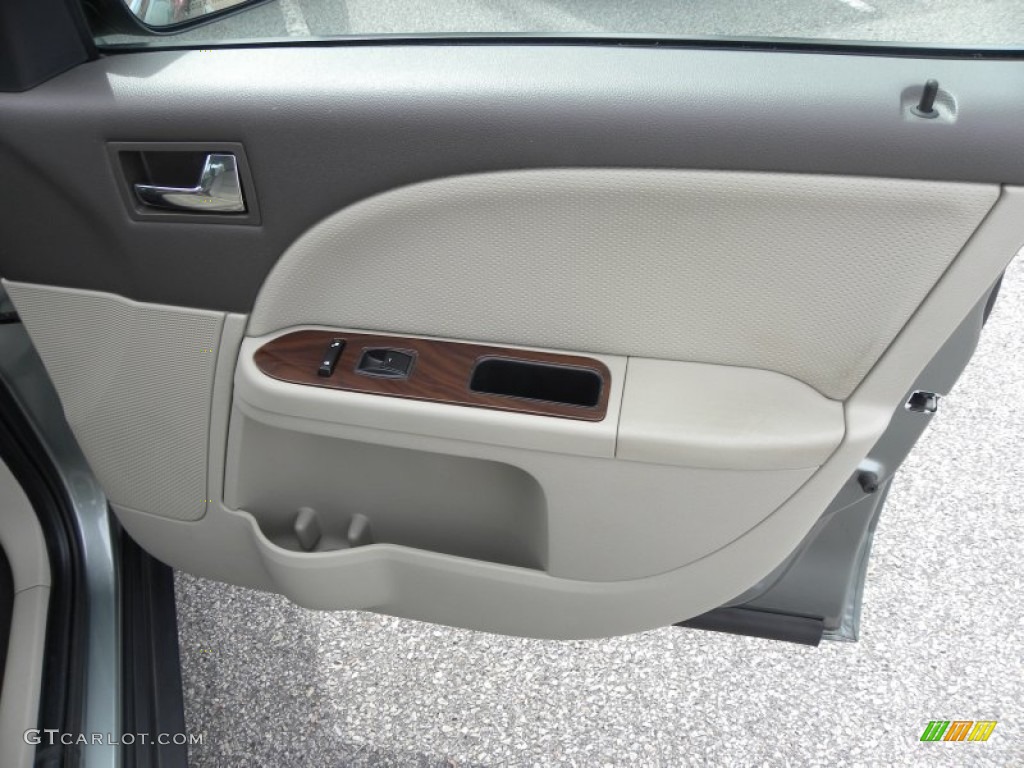 2008 Taurus SEL - Titanium Green Metallic / Medium Light Stone photo #10