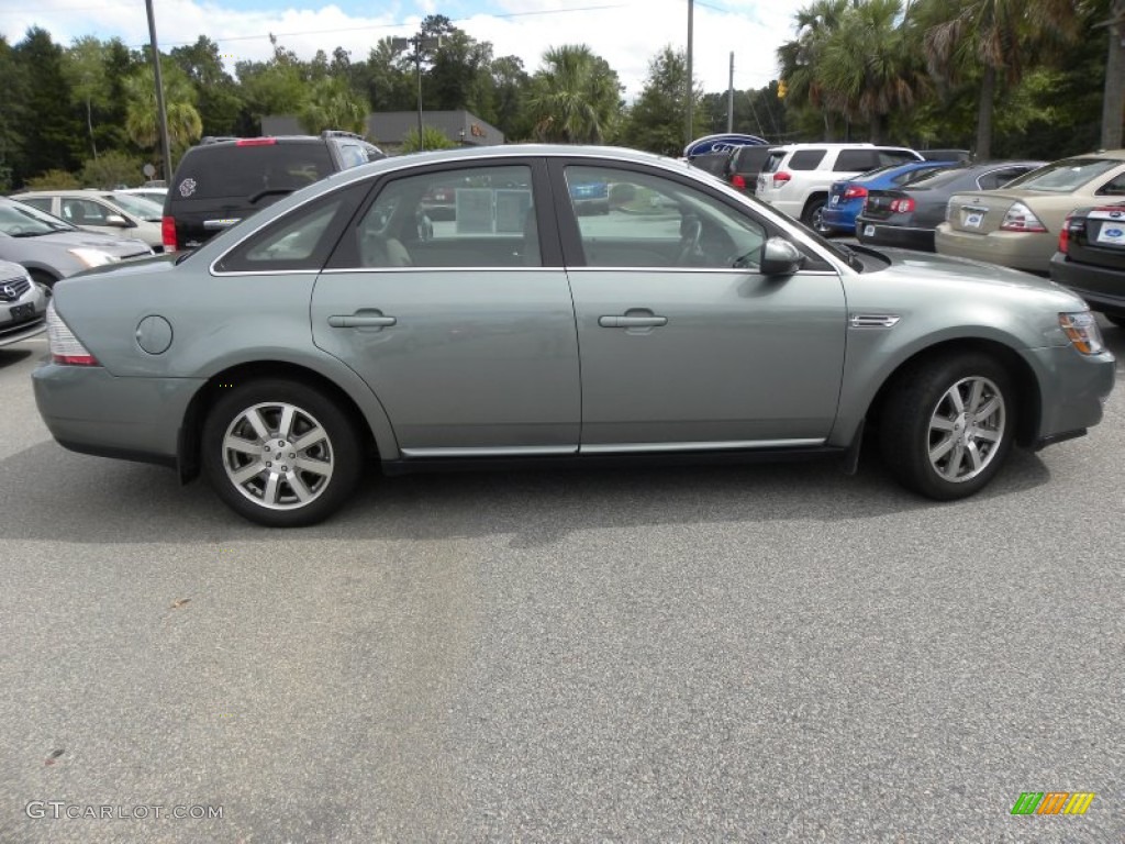 2008 Taurus SEL - Titanium Green Metallic / Medium Light Stone photo #13