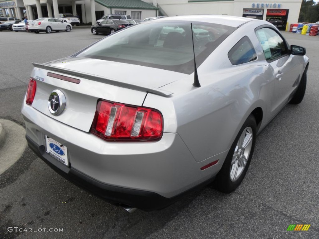 2011 Mustang V6 Coupe - Ingot Silver Metallic / Charcoal Black photo #9