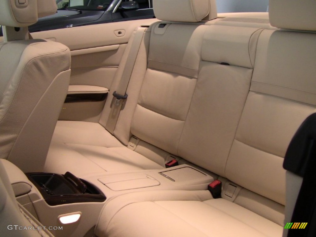 2009 3 Series 335i Convertible - Black Sapphire Metallic / Cream Beige Dakota Leather photo #10