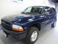 2000 Patriot Blue Pearl Dodge Durango SLT 4x4  photo #2