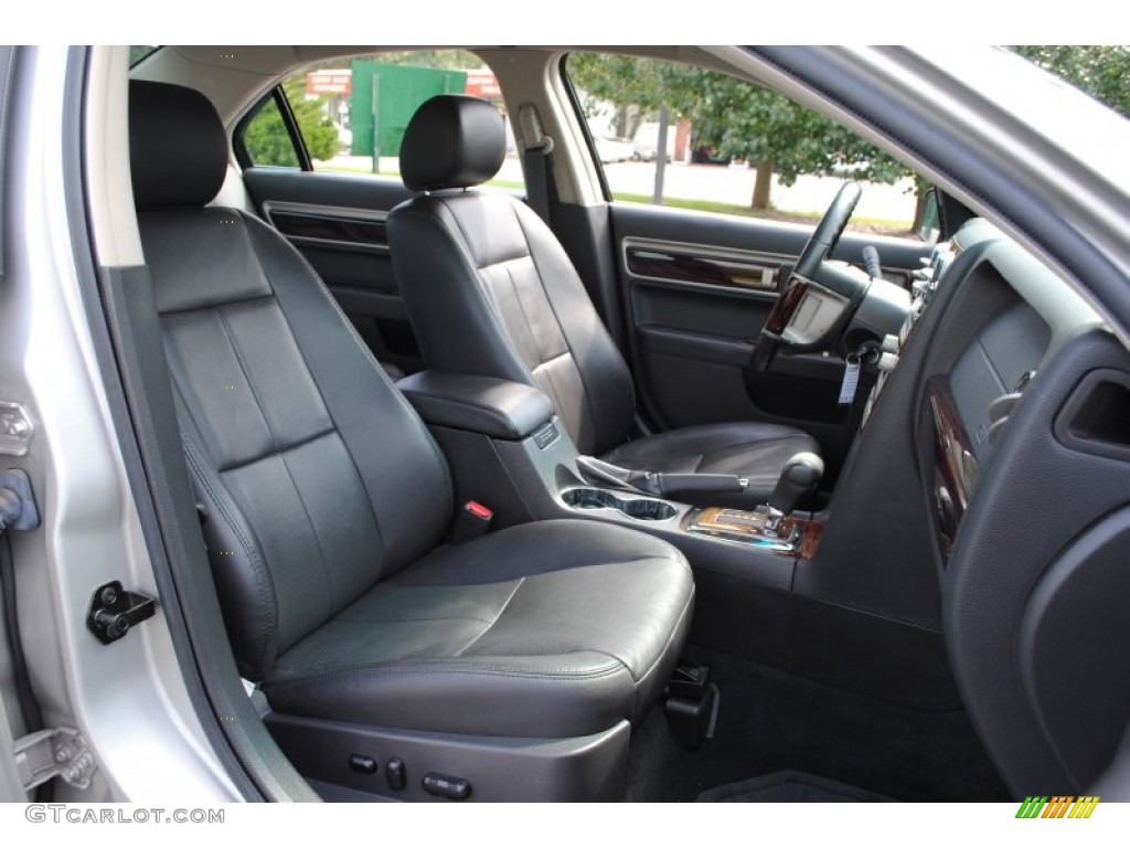 2008 MKZ AWD Sedan - Silver Birch Metallic / Dark Charcoal photo #9