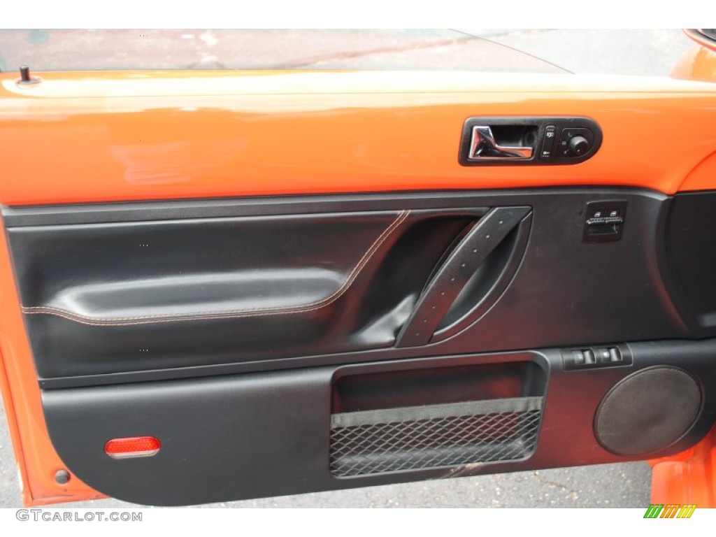 2002 New Beetle Special Edition Snap Orange Color Concept Coupe - Snap Orange / Black/Orange photo #10