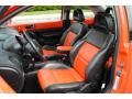 Black/Orange Interior Photo for 2002 Volkswagen New Beetle #54392743