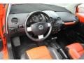 2002 Volkswagen New Beetle Black/Orange Interior Dashboard Photo