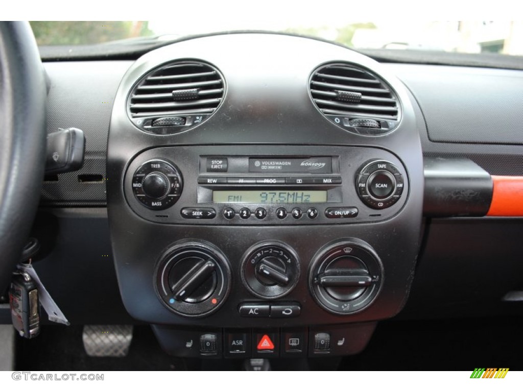 2002 Volkswagen New Beetle Special Edition Snap Orange Color Concept Coupe Controls Photos