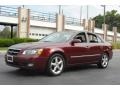 Dark Cherry Red 2008 Hyundai Sonata SE V6