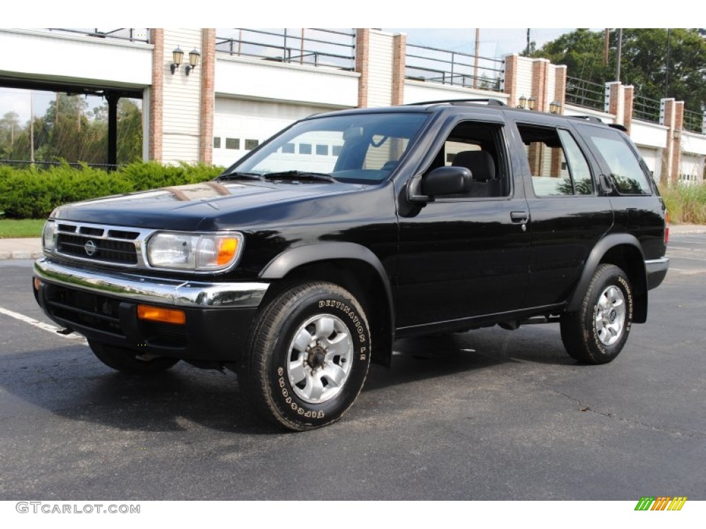 Super Black 1997 Nissan Pathfinder SE 4x4 Exterior Photo #54393061
