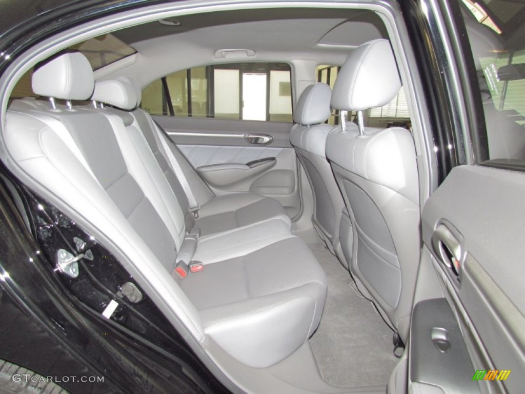Black Interior 2010 Honda Civic EX-L Sedan Photo #54395293