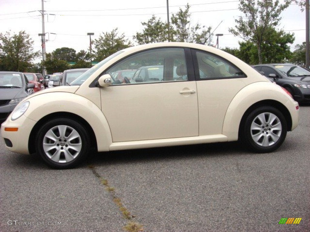 2009 New Beetle 2.5 Coupe - Harvest Moon Beige / Cream photo #6