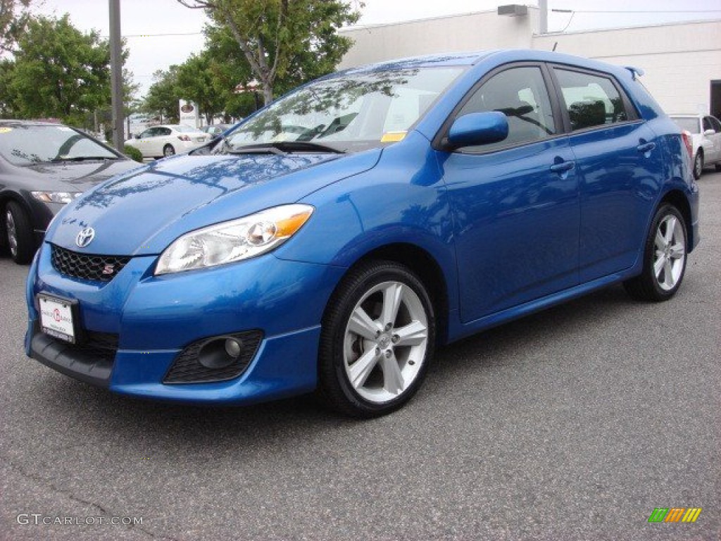 Nautical Blue Metallic 2010 Toyota Matrix S Exterior Photo #54395899