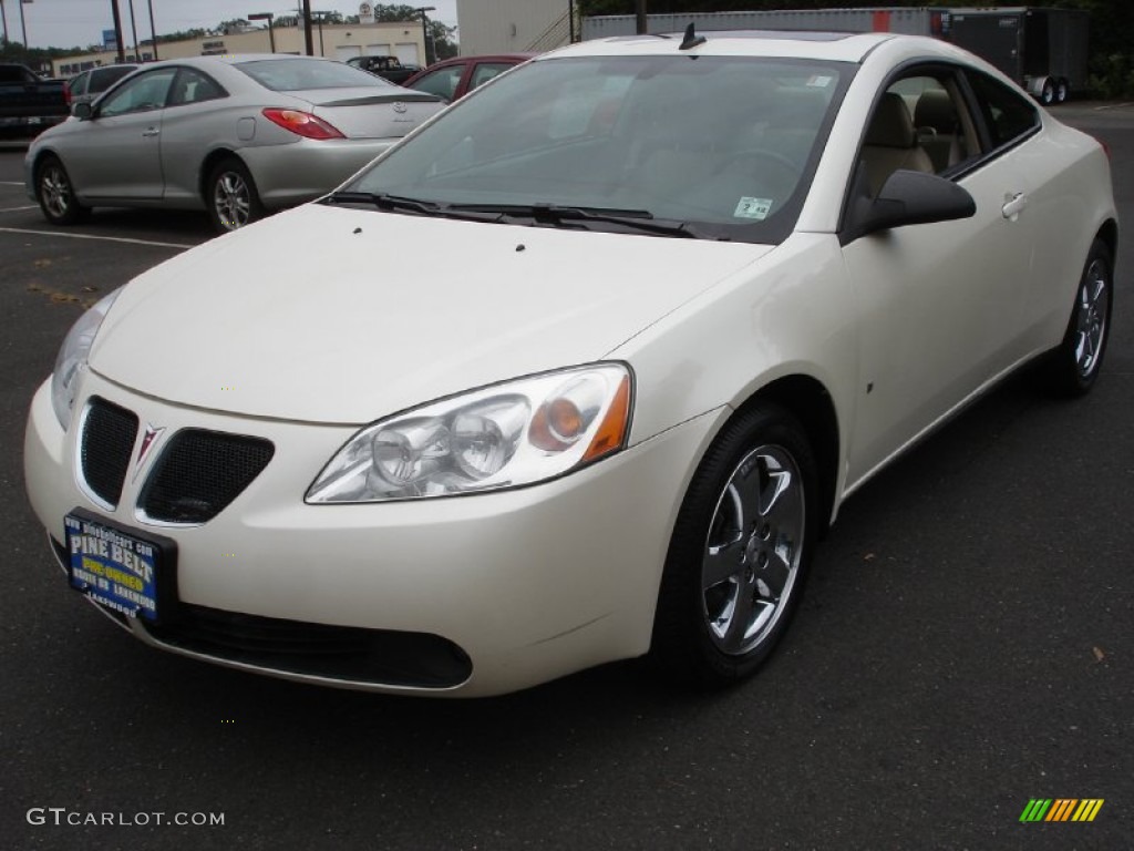 2008 G6 GT Coupe - Ivory White / Light Taupe photo #1
