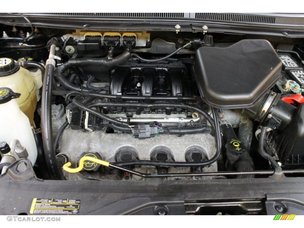 2008 Ford Edge SE AWD 3.5 Liter DOHC 24-Valve VVT Duratec V6 Engine Photo #54397349