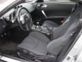 Charcoal 2005 Nissan 350Z Enthusiast Coupe Interior Color