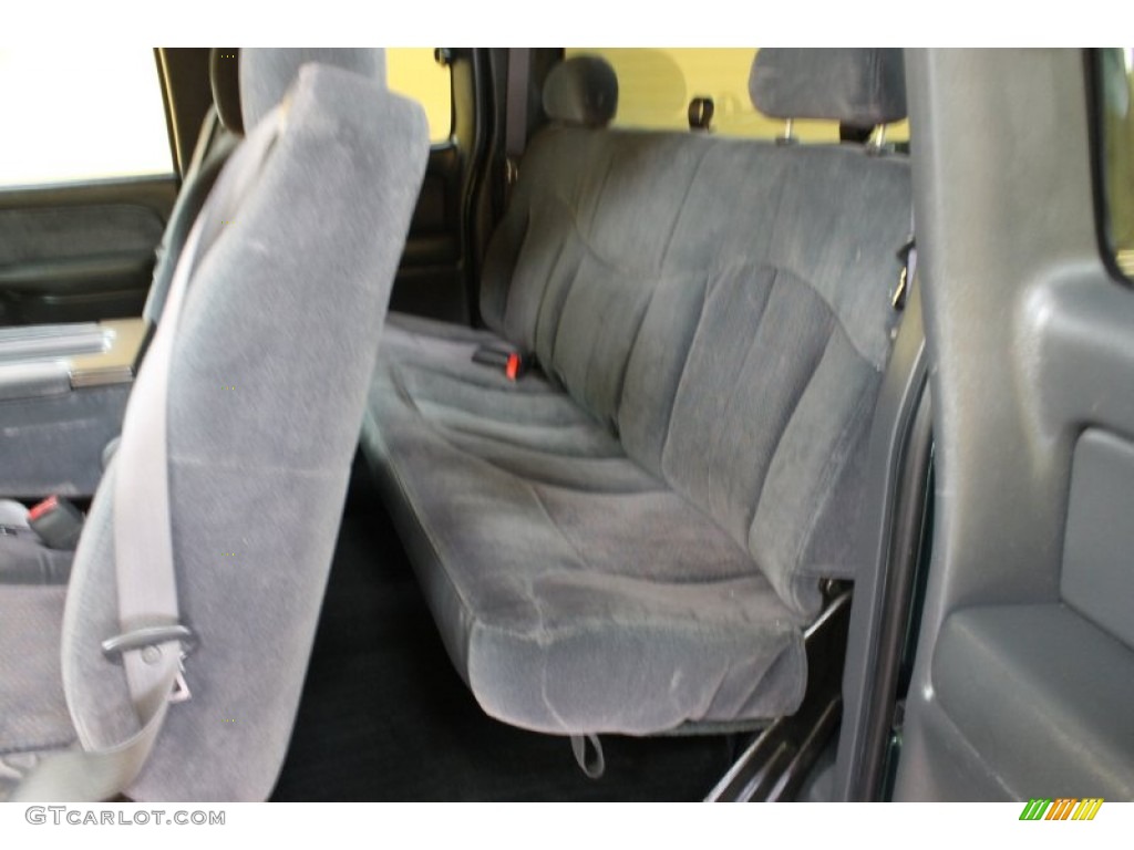 2001 Silverado 1500 LS Extended Cab 4x4 - Forest Green Metallic / Medium Gray photo #11