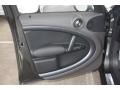 Gravity Carbon Black Leather 2012 Mini Cooper S Countryman All4 AWD Door Panel