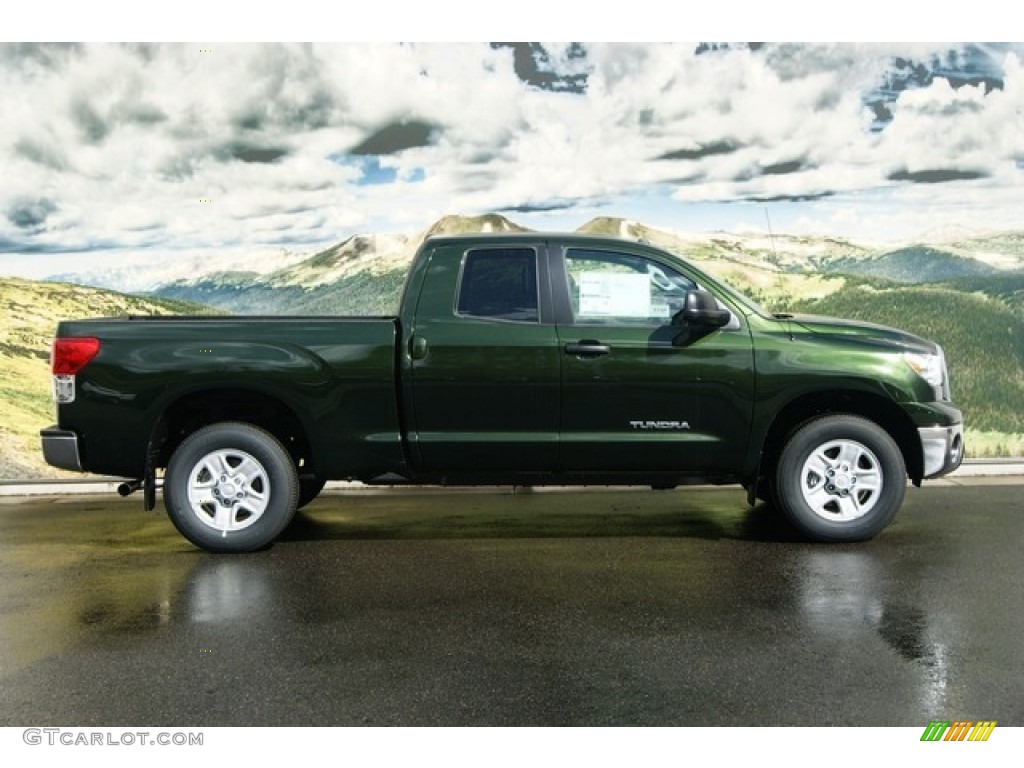 Spruce Green Mica 2012 Toyota Tundra Double Cab 4x4 Exterior Photo #54401572