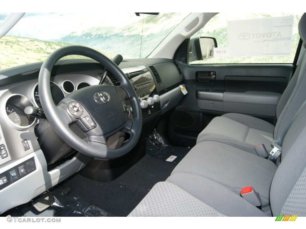 Graphite Interior 2012 Toyota Tundra Double Cab 4x4 Photo #54401593
