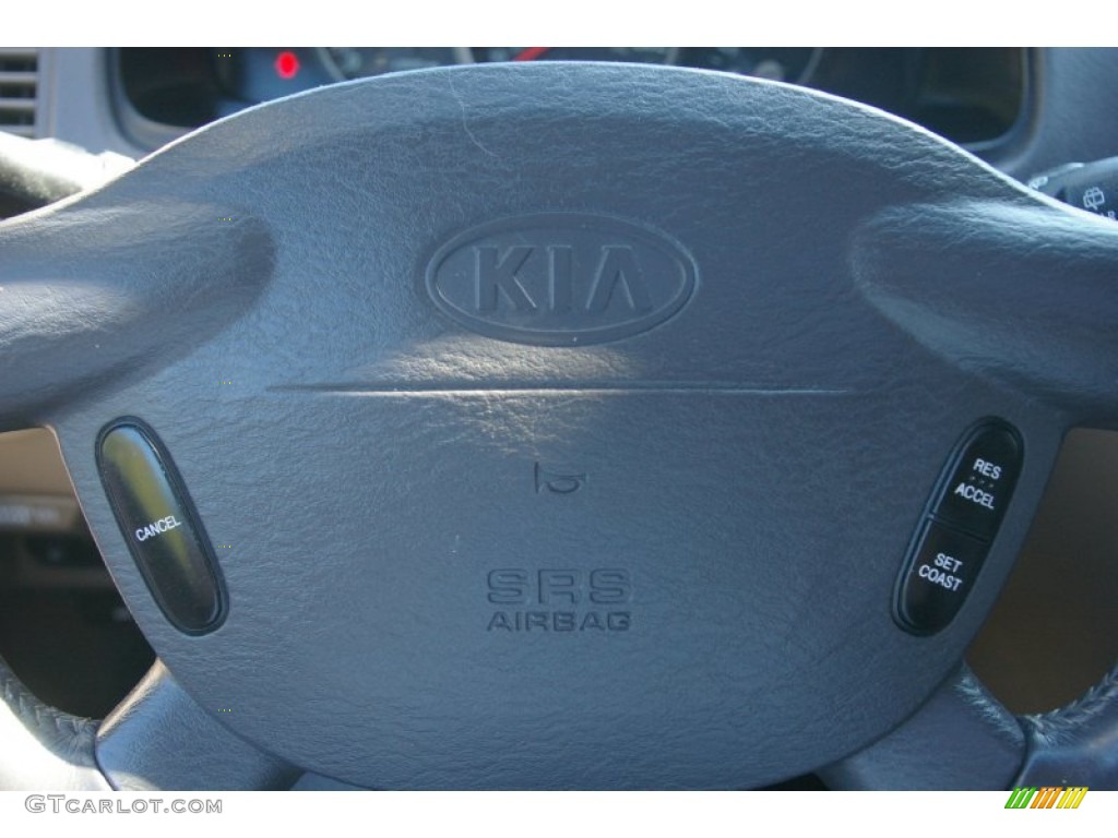 2003 Sedona EX - Dark Emerald Green / Beige photo #12