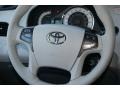 Dark Charcoal 2012 Toyota Sienna SE Steering Wheel