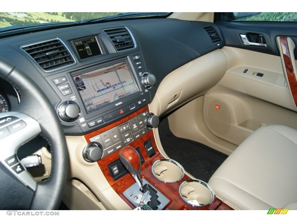 2012 Highlander Limited 4WD - Sizzling Crimson Mica / Sand Beige photo #6