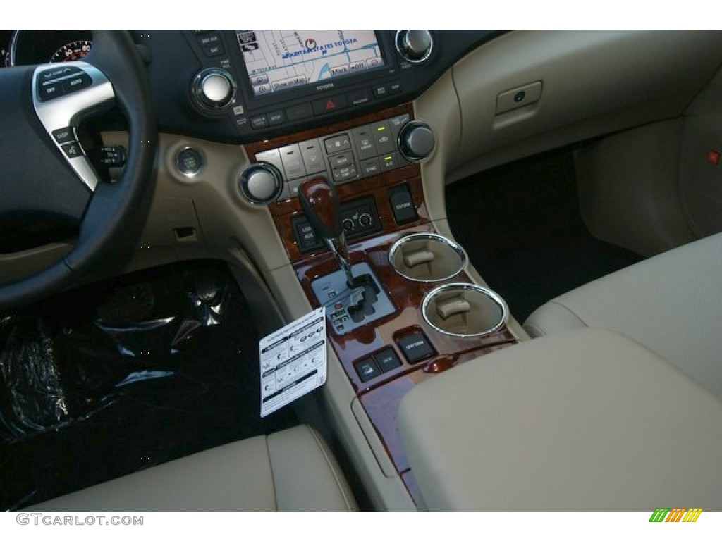 2012 Highlander Limited 4WD - Sizzling Crimson Mica / Sand Beige photo #15