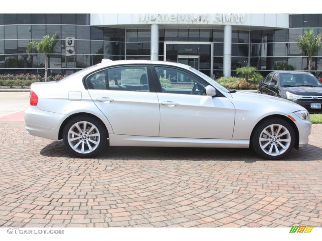 2011 3 Series 328i Sedan - Titanium Silver Metallic / Gray Dakota Leather photo #3