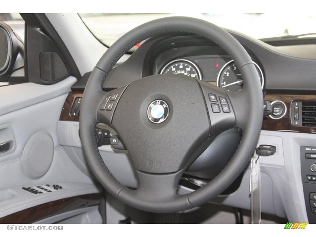 2011 3 Series 328i Sedan - Black Sapphire Metallic / Gray Dakota Leather photo #24