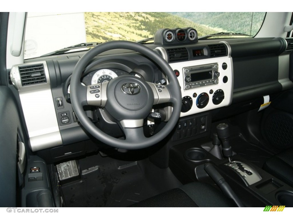 2012 Toyota FJ Cruiser 4WD Dark Charcoal Dashboard Photo #54402643