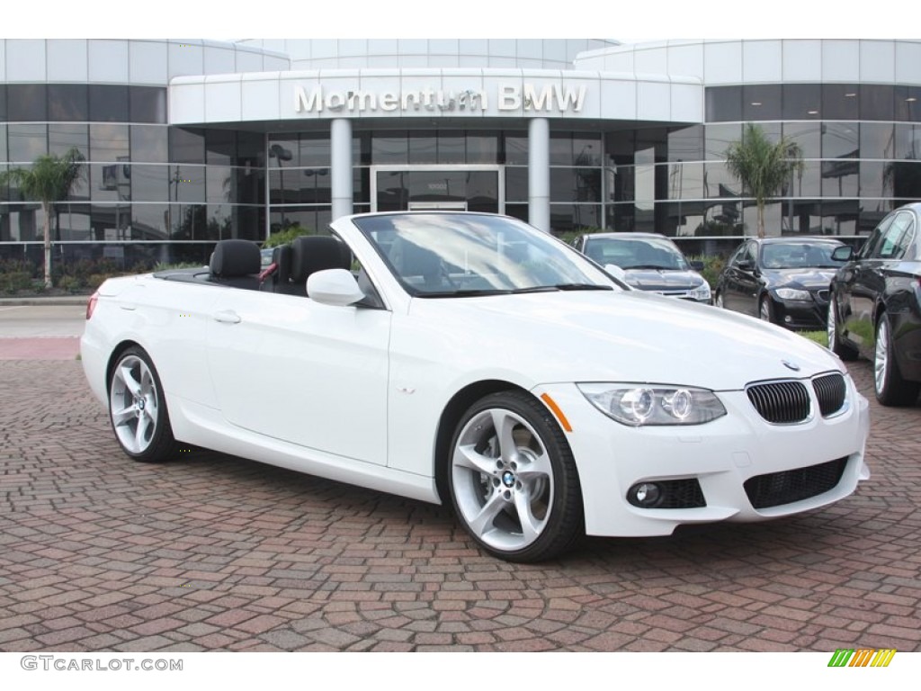2011 3 Series 335i Convertible - Alpine White / Black Dakota Leather photo #1