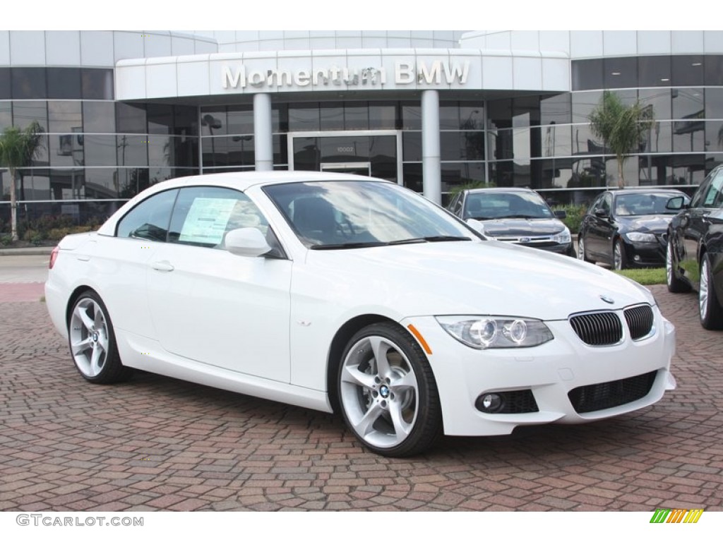 2011 3 Series 335i Convertible - Alpine White / Black Dakota Leather photo #2