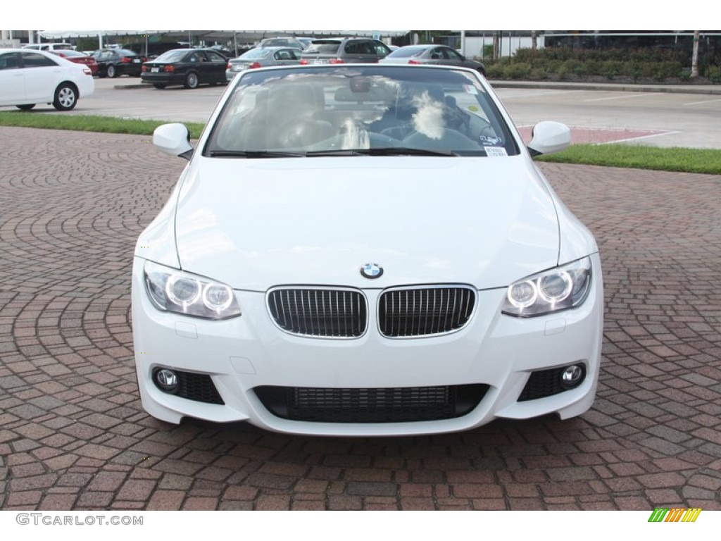 2011 3 Series 335i Convertible - Alpine White / Black Dakota Leather photo #3