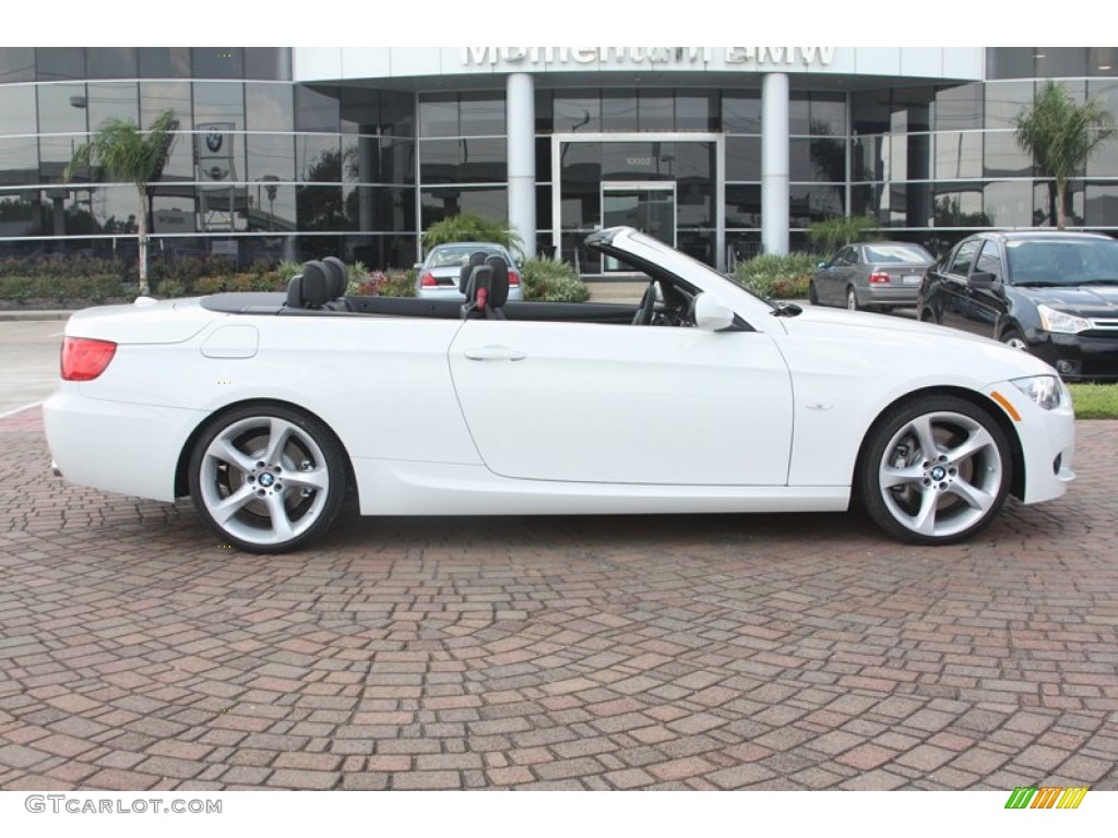 2011 3 Series 335i Convertible - Alpine White / Black Dakota Leather photo #4