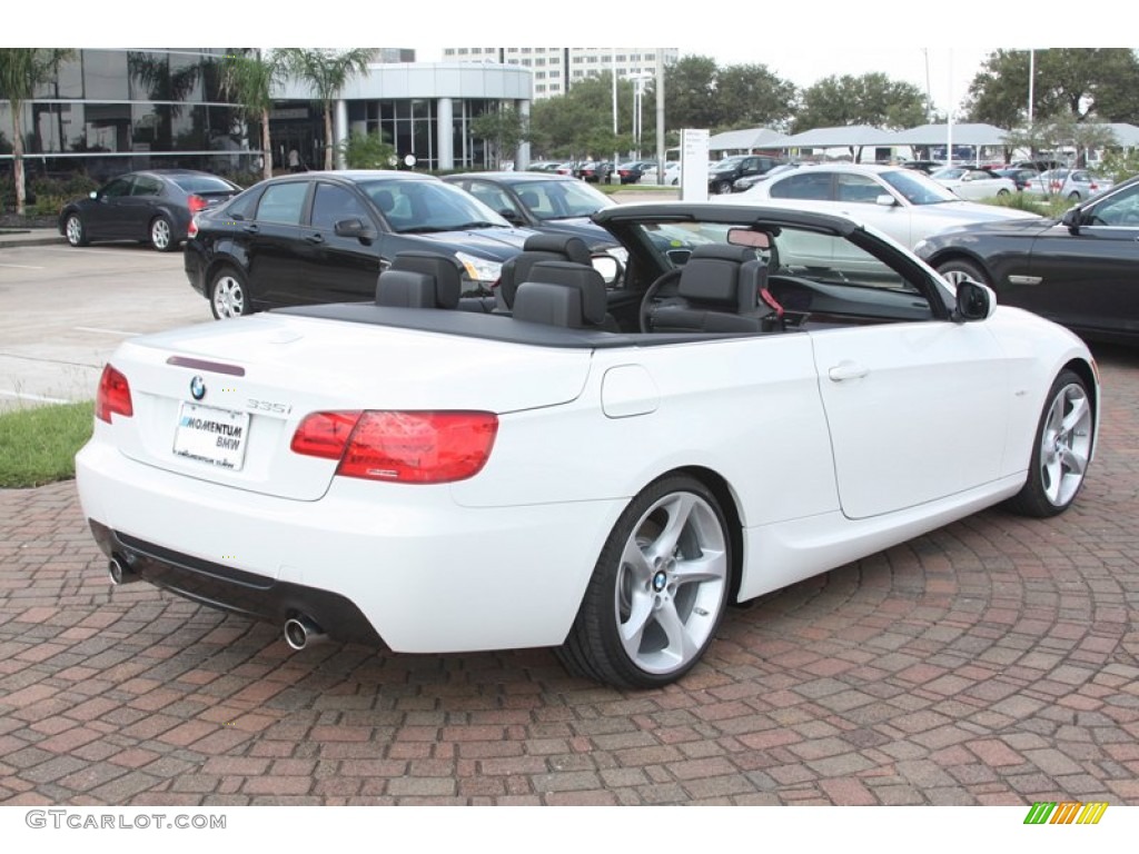 2011 3 Series 335i Convertible - Alpine White / Black Dakota Leather photo #7