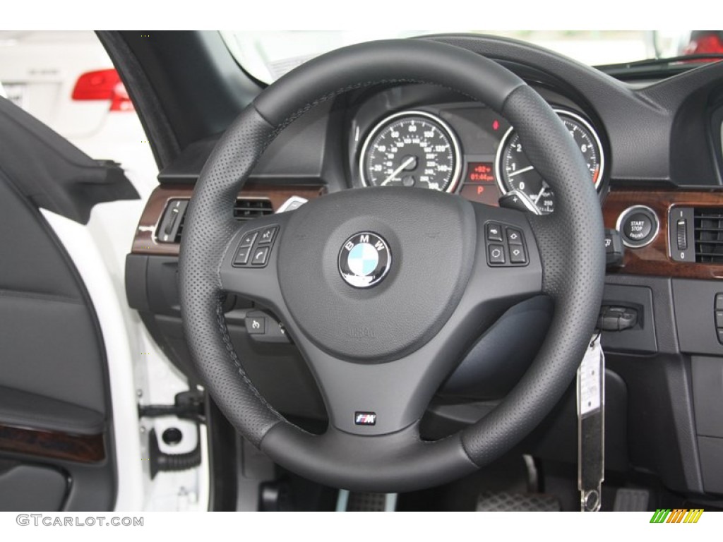 2011 3 Series 335i Convertible - Alpine White / Black Dakota Leather photo #28